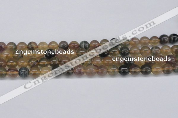 CFL1105 15.5 inches 14mm round yellow fluorite gemstone beads