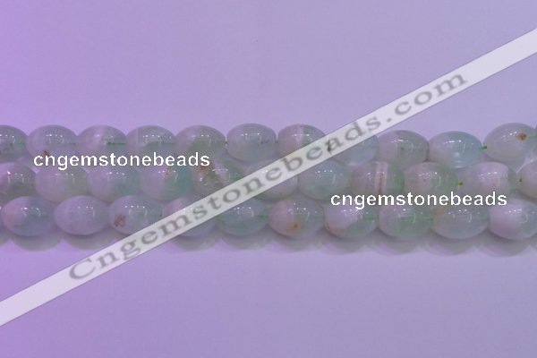 CFL1204 15.5 inches 12*16mm rice green fluorite gemstone beads