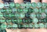 CFL1259 15 inches 10mm round green fluorite beads wholesale