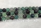 CFL1456 15.5 inches 16mm round fluorite beads wholesale