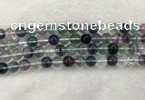 CFL1473 15.5 inches 10mm round AA grade fluorite gemstone beads