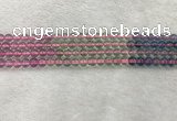 CFL1489 15.5 inches 6mm round rainbow fluorite gemstone beads