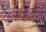 CFL1498 15.5 inches 10mm round purple fluorite gemstone beads