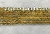 CFL1510 15.5 inches 10mm round yellow fluorite gemstone beads