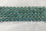 CFL1517 15.5 inches 10mm round blue fluorite gemstone beads