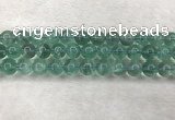 CFL1518 15.5 inches 12mm round blue fluorite gemstone beads