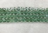 CFL1524 15.5 inches 10mm round green fluorite gemstone beads