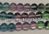 CFL552 15.5 inches 8mm round fluorite gemstone beads wholesale