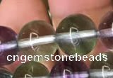 CFL588 15.5 inches 10mm round AAAAA grade fluorite gemstone beads