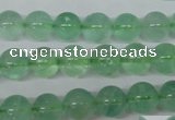 CFL603 15.5 inches 10mm round AB grade green fluorite beads wholesale