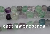 CFL950 15.5 inches 8*9mm nuggets natural fluorite beads wholesale