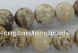 CFS05 15.5 inches 16mm round natural feldspar gemstone beads