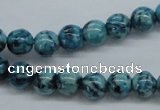 CFS102 15.5 inches 8mm round blue feldspar gemstone beads