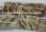 CFS17 15.5 inches 18*25mm rectangle natural feldspar gemstone beads