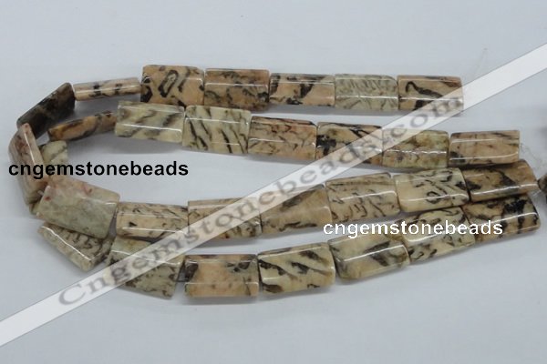 CFS17 15.5 inches 18*25mm rectangle natural feldspar gemstone beads