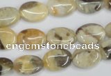 CFS202 15.5 inches 10*14mm oval natural feldspar gemstone beads