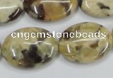 CFS203 15.5 inches 18*25mm oval natural feldspar gemstone beads