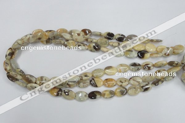 CFS210 15.5 inches 12*16mm oval natural feldspar gemstone beads