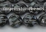 CFS312 15.5 inches 12mm flat round feldspar gemstone beads