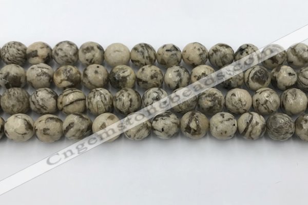 CFS411 15.5 inches 10mm faceted round feldspar beads wholesale