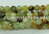 CFW02 15.5 inches 6mm faceted round flower jade beads wholesale