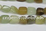 CFW116 15.5 inches 5*8mm - 8*10mm nuggets flower jade gemstone beads