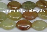 CFW137 15.5 inches 15*20mm marquise flower jade gemstone beads