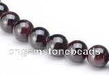 CGA01 8mm round natural garnet gemstone beads Wholesale