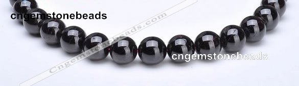 CGA04 Round 14mm natural garnet gemstone beads Wholesale