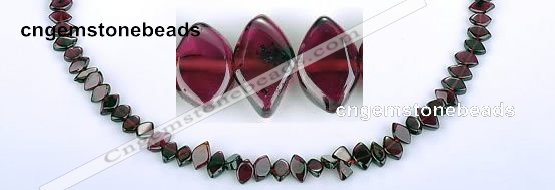 CGA10 15.5 inches 5*7mm marquise garnet gemstone beads Wholesale