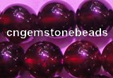 CGA421 15.5 inches 10mm round natural red garnet gemstone beads