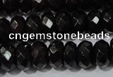CGA459 15.5 inches 5*8mm faceted rondelle natural red garnet beads
