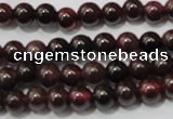 CGA464 15.5 inches 3mm round natural red garnet beads wholesale