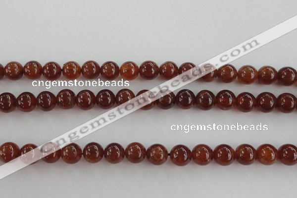 CGA512 15.5 inches 8mm round AA grade yellow red garnet beads