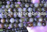 CGA702 15.5 inches 10mm round green garnet beads wholesale