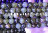 CGA703 15.5 inches 12mm round green garnet beads wholesale