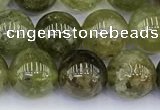 CGA712 15.5 inches 8mm round natural green garnet gemstone beads