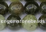 CGA713 15.5 inches 10mm round natural green garnet gemstone beads