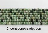 CGA720 15.5 inches 4*6mm rondelle hydrogrossular gemstone beads