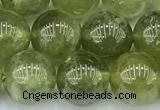 CGA852 15 inches 10mm round green garnet beads