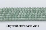 CGA914 15.5 inches 12mm faceted round green angel skin beads wholesale