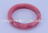 CGB200 Inner diameter 50mm fashion dyed rhodochrosite gemstone bangle