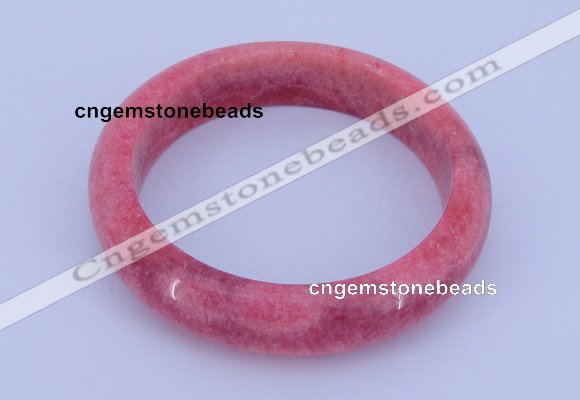 CGB200 Inner diameter 50mm fashion dyed rhodochrosite gemstone bangle