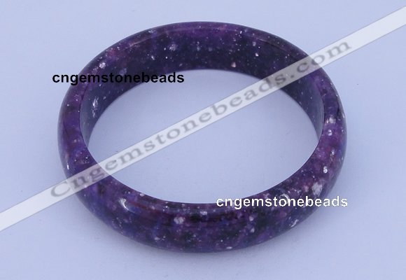 CGB202 Inner diameter 52mm fashion kunzite gemstone bangle