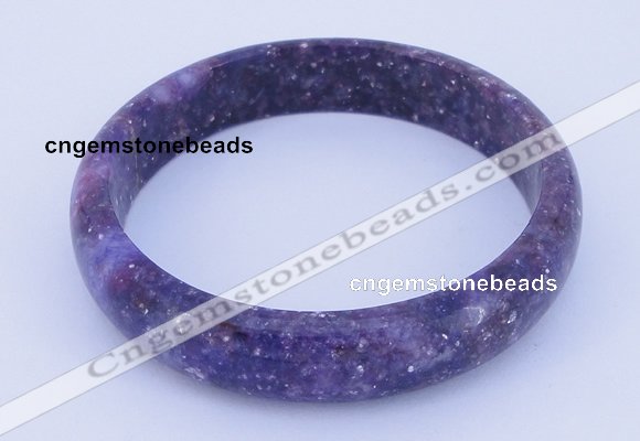 CGB204 Inner diameter 65mm fashion kunzite gemstone bangle