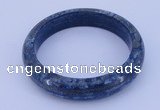 CGB211 Inner diameter 62mm fashion dyed lapis lazuli gemstone bangle