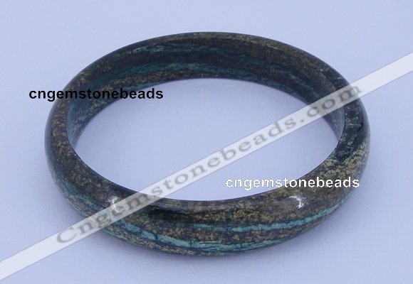 CGB212 Inner diameter 62mm fashion dyed long spar stone bangle