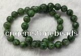 CGB2618 7.5 inches 10mm round diopside quartz beaded bracelets