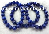 CGB2628 7.5 inches 10mm round natural kyanite beaded bracelets