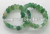 CGB3106 7.5 inches 8*15mm oval agate gemstone bracelets